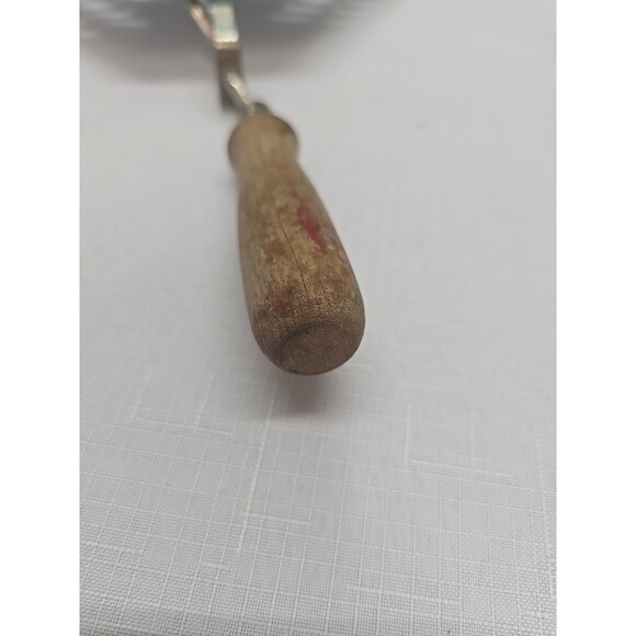 Vintage Expandable Triple 3 Blade Spatula Stainless Steel Wood Handle 12" USA - Picture 12 of 12